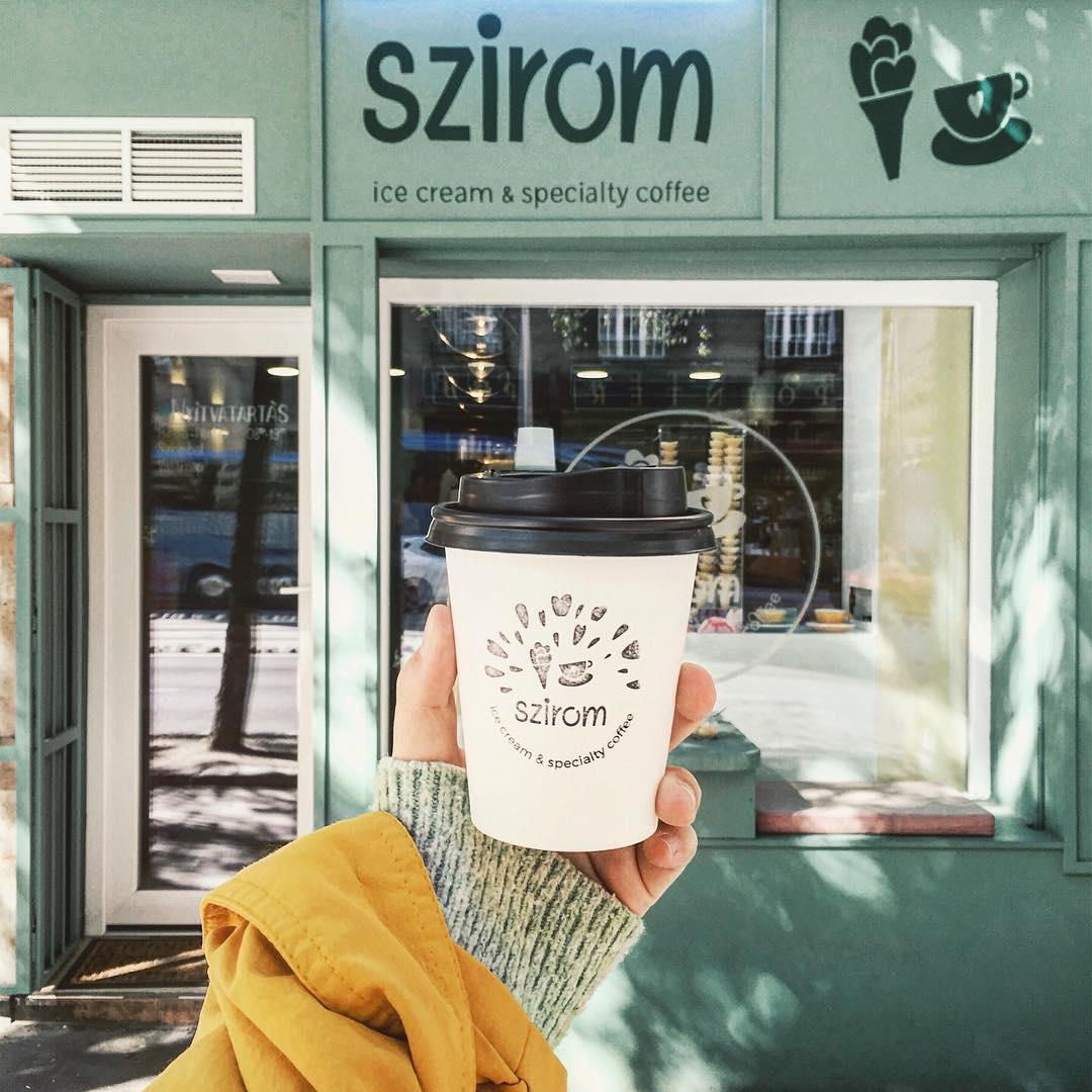 Photo: Facebook @Szirom-Ice-Cream-Specialty-Coffee