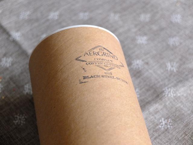 Paper packaging of Knonck Aergrind